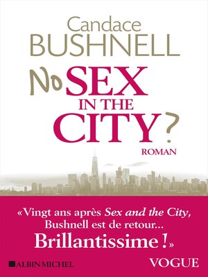 cover image of No sex in the city ?